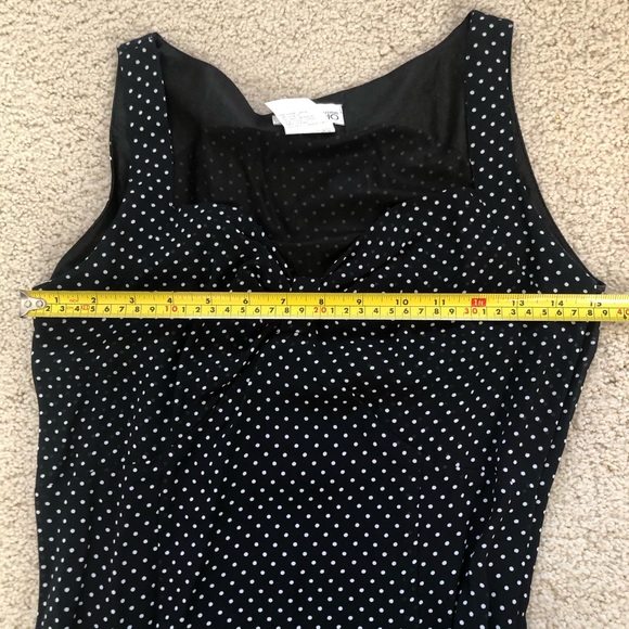 Steilmann Studio Black Polka Dot Dress - Picture 9 of 9